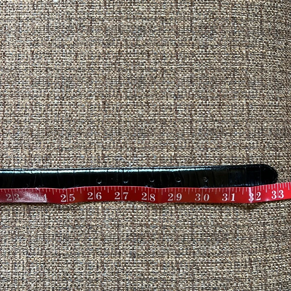 Brighton Black and Silver Women's Belt